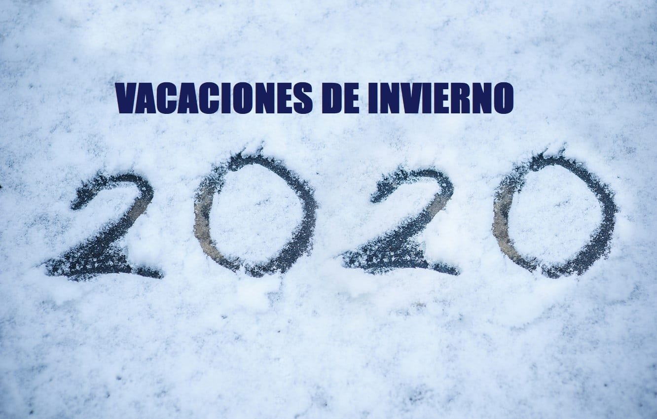 ¿Cuándo son las vacaciones de invierno 2020?