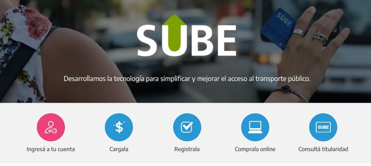 Cómo registrar la tarjeta SUBE y no pagar de más