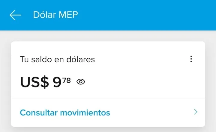 Comprar dólares con Mercado Pago