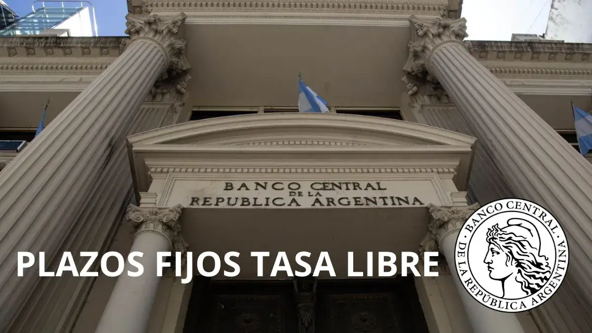 El BCRA libera la tasa de interés de los plazos fijos y cada banco decidirá el rendimiento