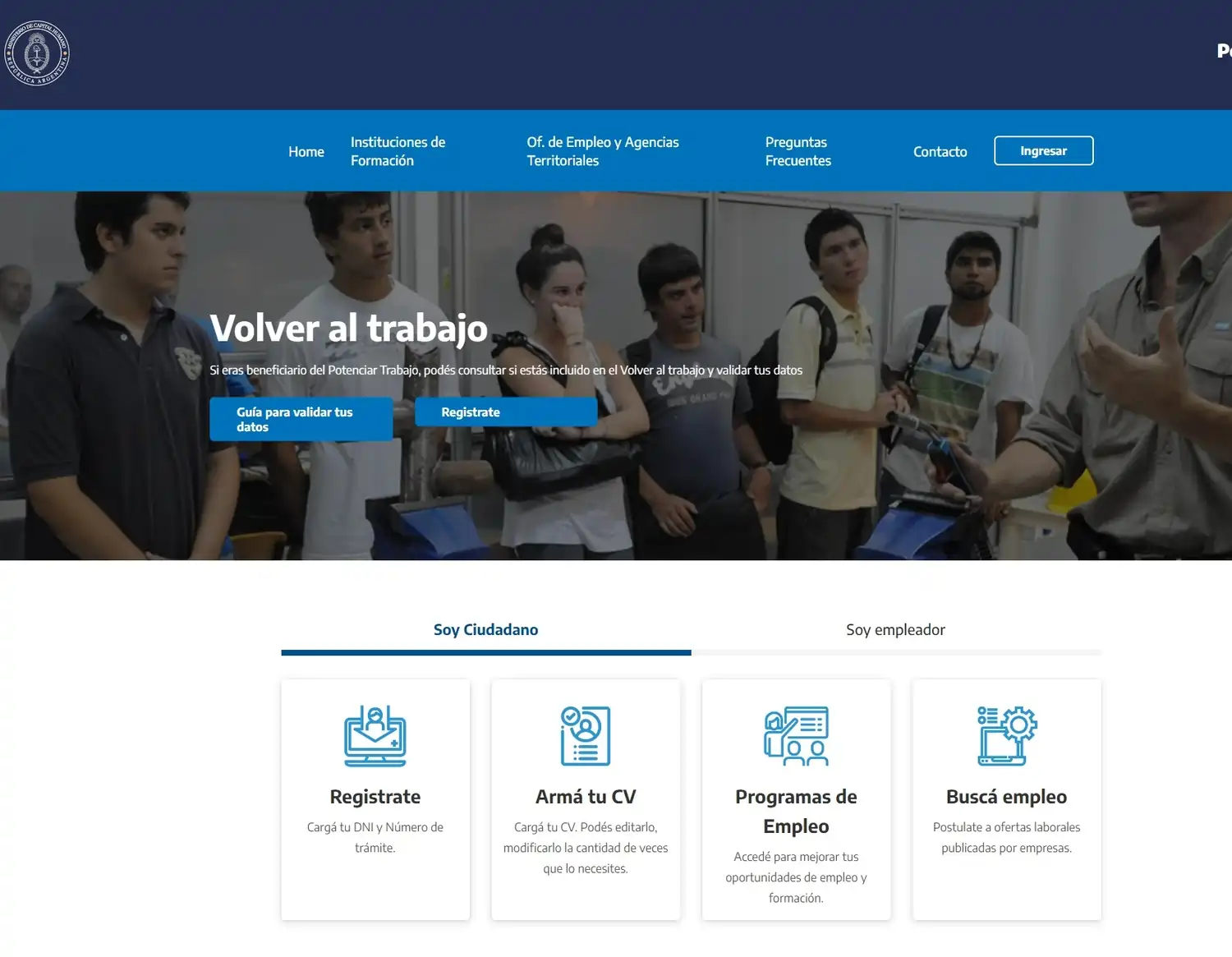 Volver al Trabajo: Cómo realizar el registro obligatorio en el Portal de Empleo