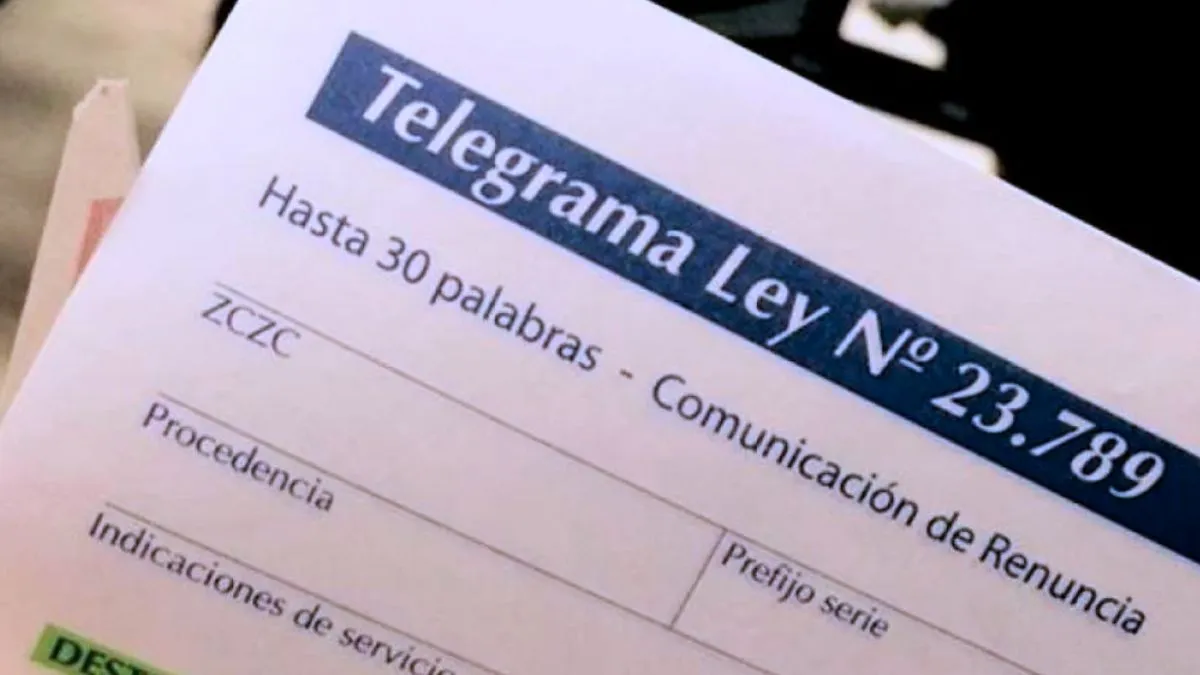 AFIP: Ya no es obligatorio informar telegramas laborales