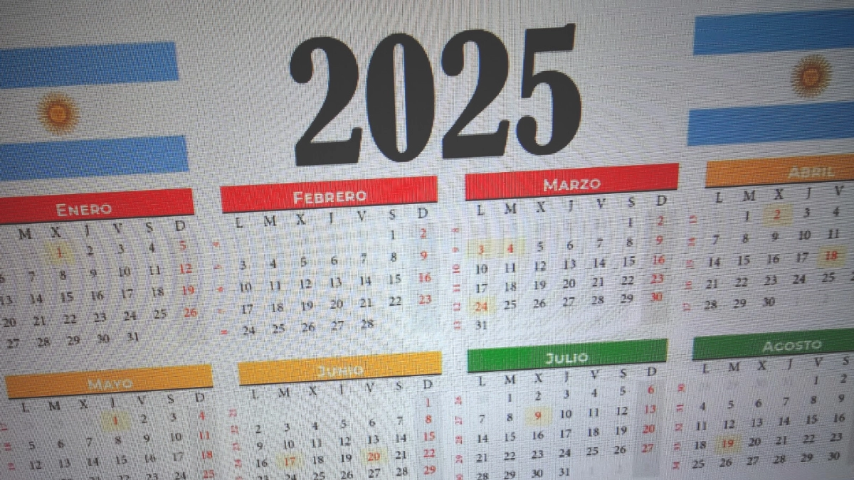 Estos son los FERIADOS que ya están confirmados para el 2025