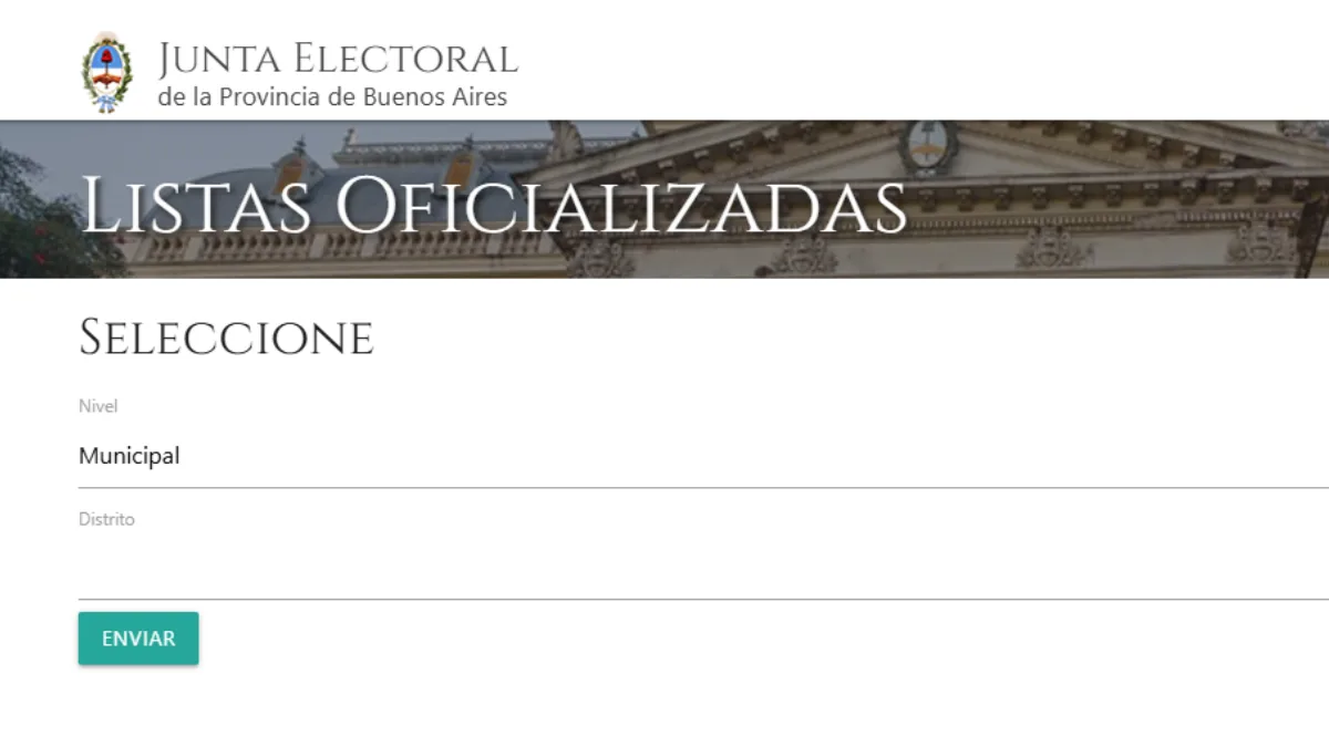 Distrito por distrito: Todas las listas oficializadas en la provincia de Buenos Aires para las elecciones del 7 de septiembre 2025